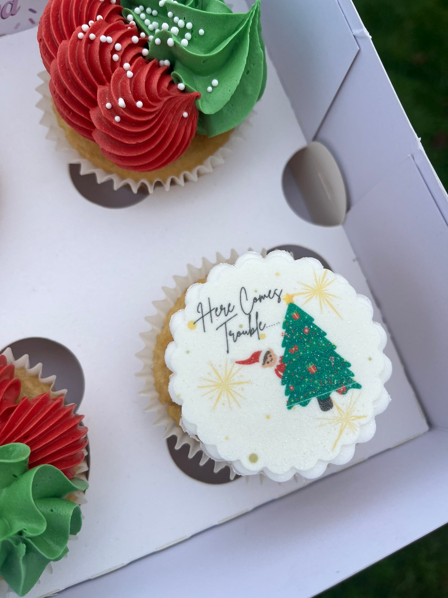 Elf on The Shelf Cupcakes COLLECTION ONLY