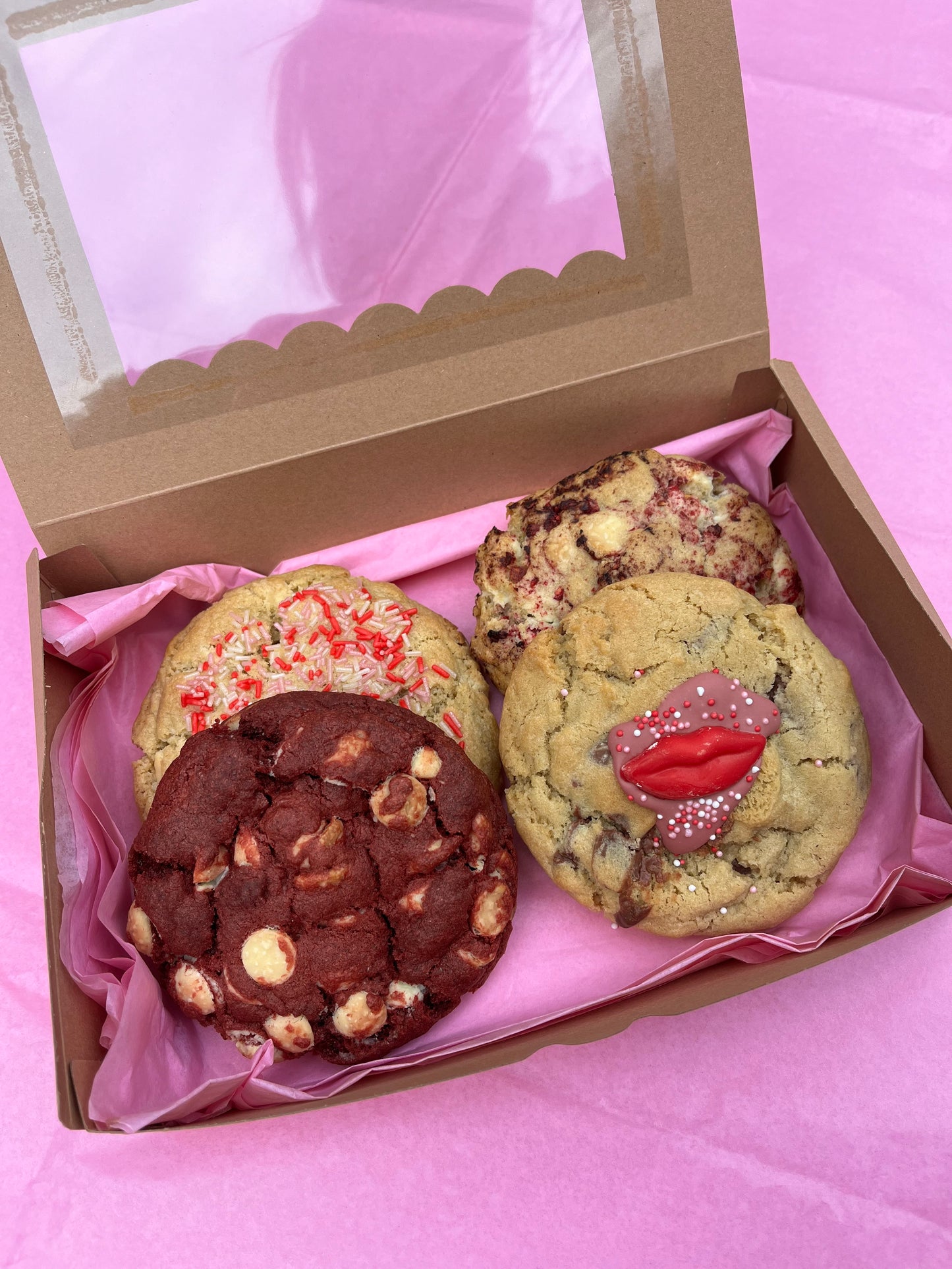 Valentines Cookie Box