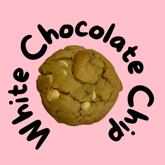 White chocolate chip cookie